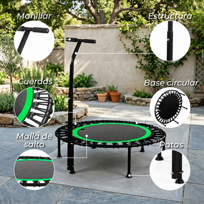 Trampolin con Soporte 100 cms Saltarina Power Jump