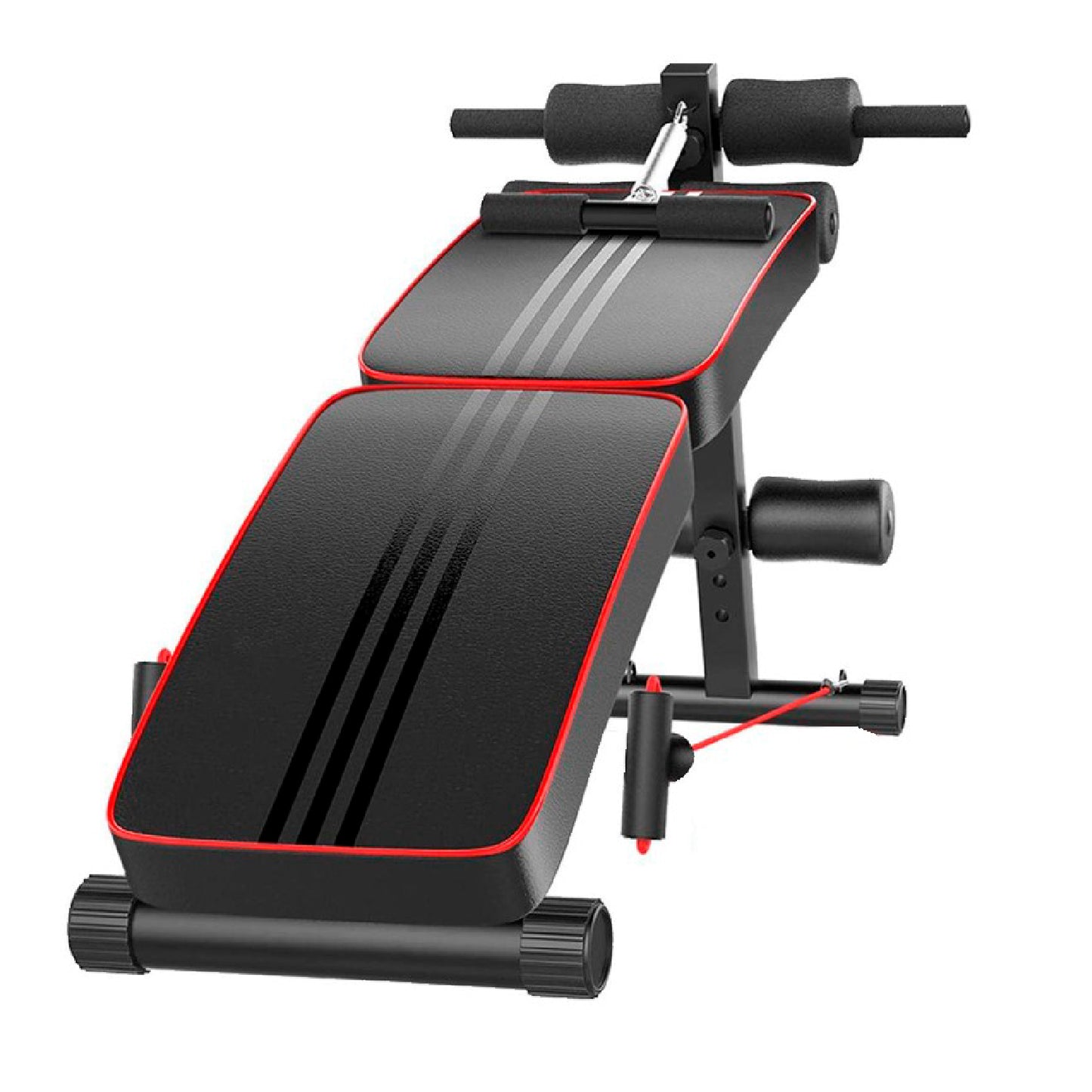 Banca Abdominales Full Pro Biceps Triceps Plegable