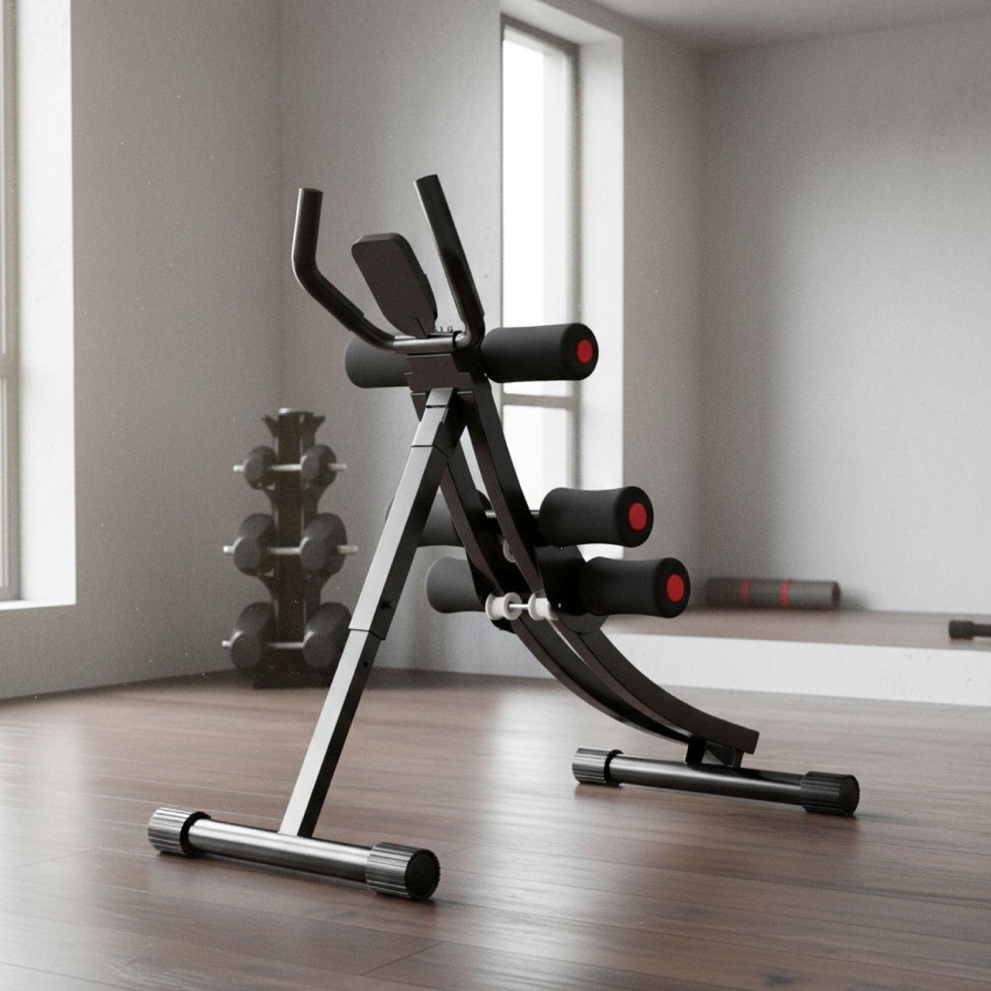 Maquina Abdominal Semicurva Ergonómica Fitness