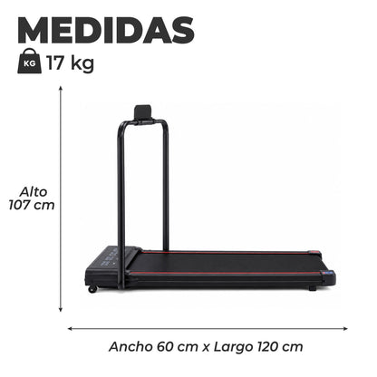 Trotadora caminadora Electrica plegable 2.0 hp, 8km/h