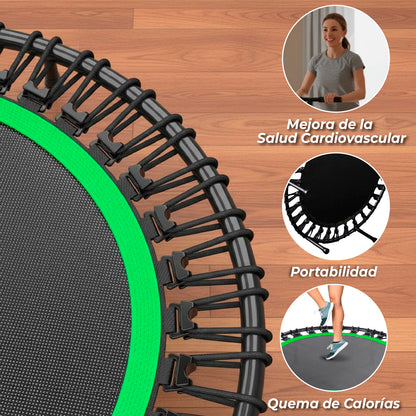 Trampolin con Soporte 100 cms Saltarina Power Jump