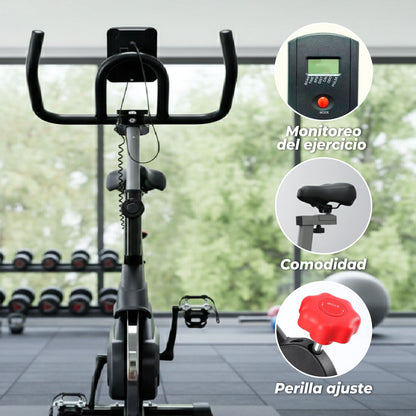 Bicicleta Spinning Profesional Q4 con Monitor