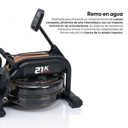 Maquina De Remo Bogadora Remadora Fitness 21K