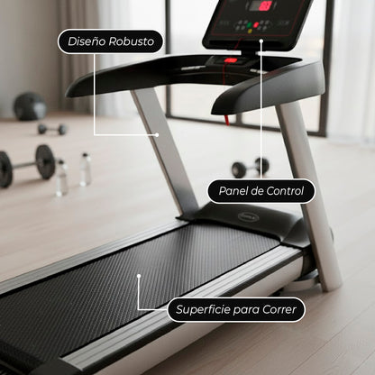 Trotadora Eléctrica 13 Km/hr Sportime A8 PRO 3 Plegable