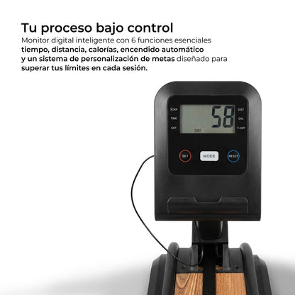 Maquina De Remo Bogadora Remadora Fitness 21K