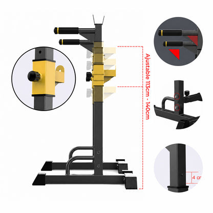 Atril Rack Extendible Sentadillas Squat Y Press Banca